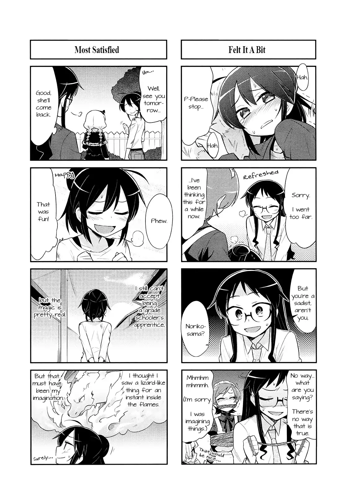 Majo to Houki to Kurobuchi Megane Chapter 10 8